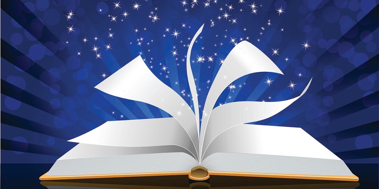 book with pages flapping